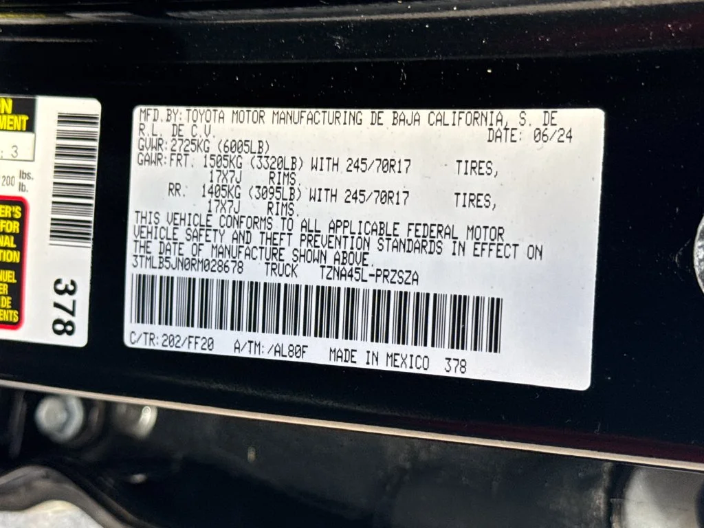 Used 2024 Black Toyota SR5 image 47