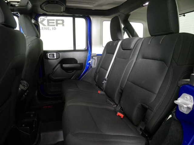 Used 2018 Ocean Blue Metallic Clearcoat Jeep Sport S image 13