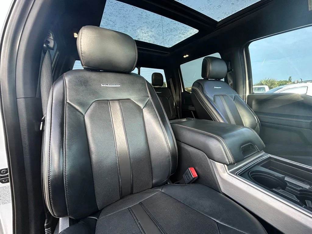 Used 2019 White Platinum Clearcoat Metallic Ford Platinum image 31