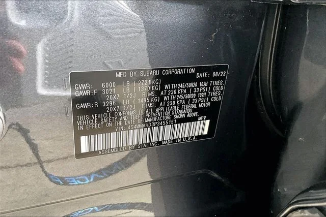 Used 2023 Gray Subaru Onyx Edition image 16