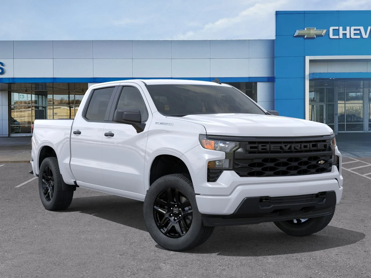 New 2026 Summit White Chevrolet Custom image 8
