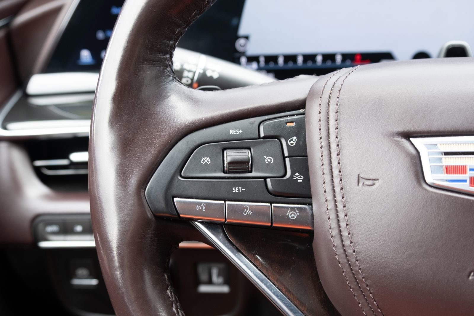 Used 2023 Galactic Gray Metallic Cadillac Sport Platinum image 7