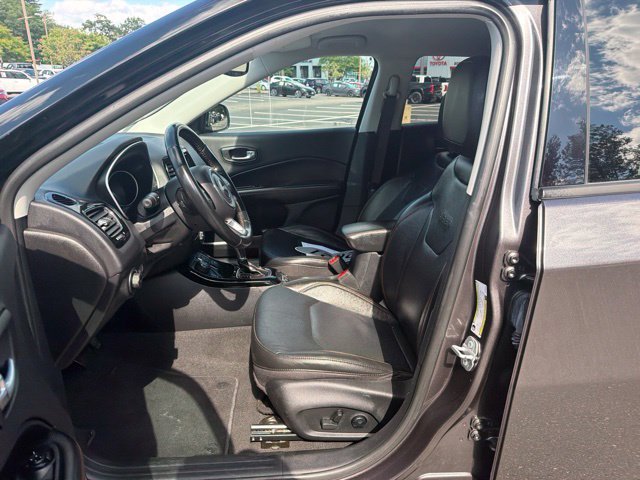 Used 2021 Granite Crystal Metallic Clearcoat Jeep Limited image 14