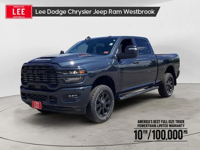 New 2026 Blue Metallic Ram BLACK EXPRESS CREW CAB 4X4 6