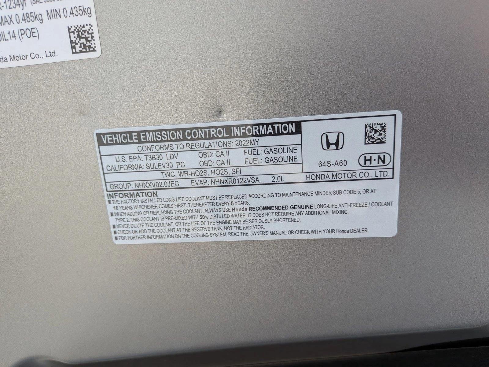 Used 2022 Lunar Silver Metallic Honda Sport image 23