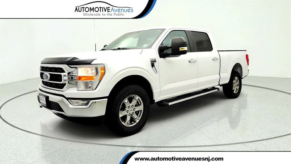 Used 2022 Oxford White Ford XLT 4WD SuperCrew 6.5