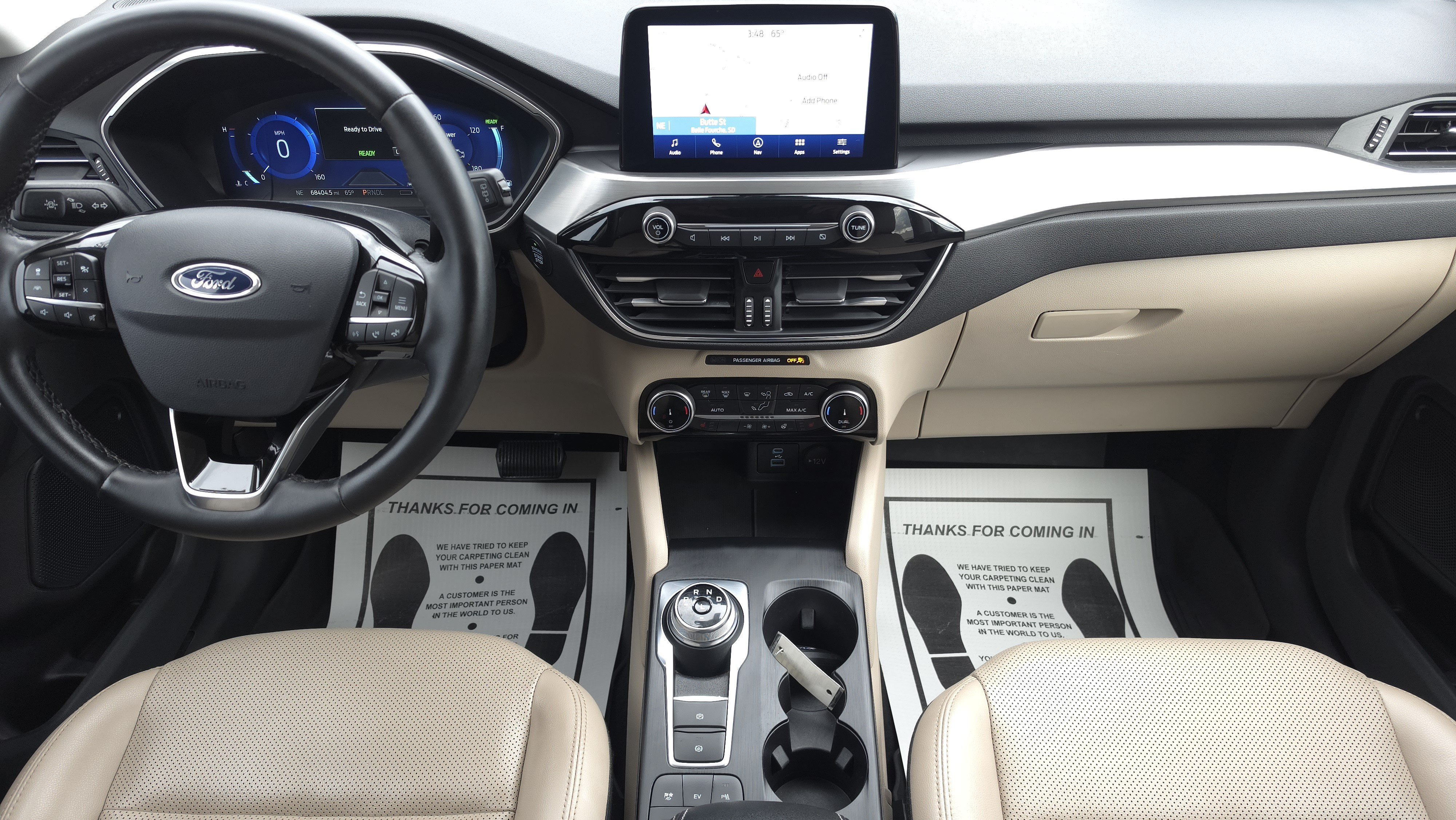 Used 2022 Blue Ford Titanium Plug-In Hybrid image 16