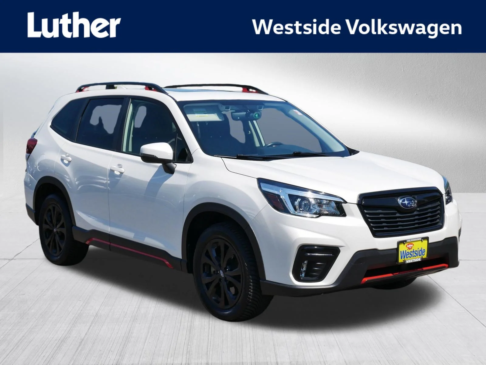 Used 2020 Crystal White Pearl Subaru Sport image 1