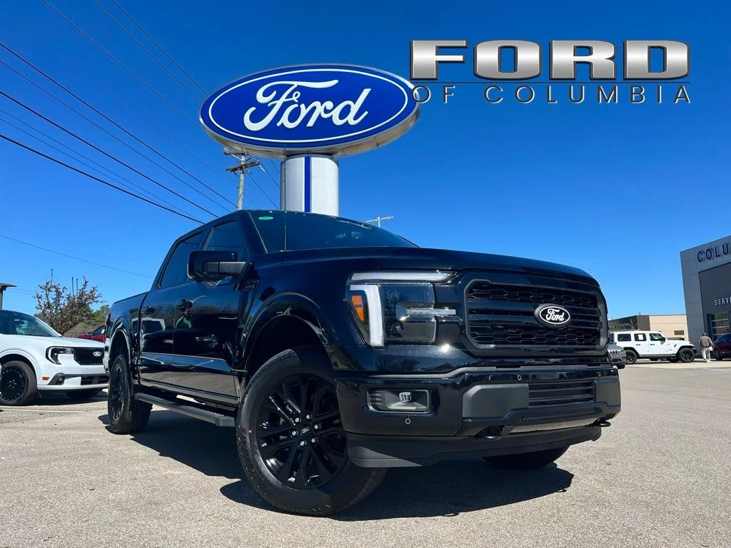 New 2026 Black Ford Lariat image 1