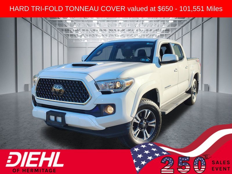 Used 2018 White Toyota TRD Sport image 1