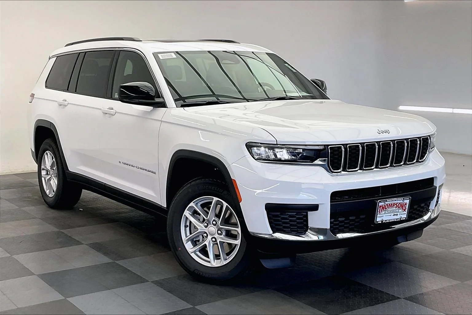 New 2026 Bright White Clearcoat Jeep Laredo X image 1