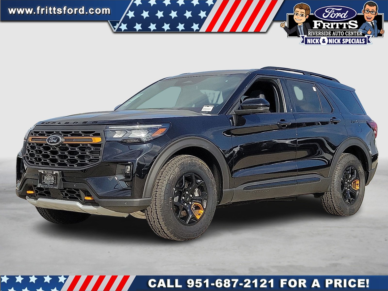 New 2026 Agate Black Metallic Ford Tremor® image 1
