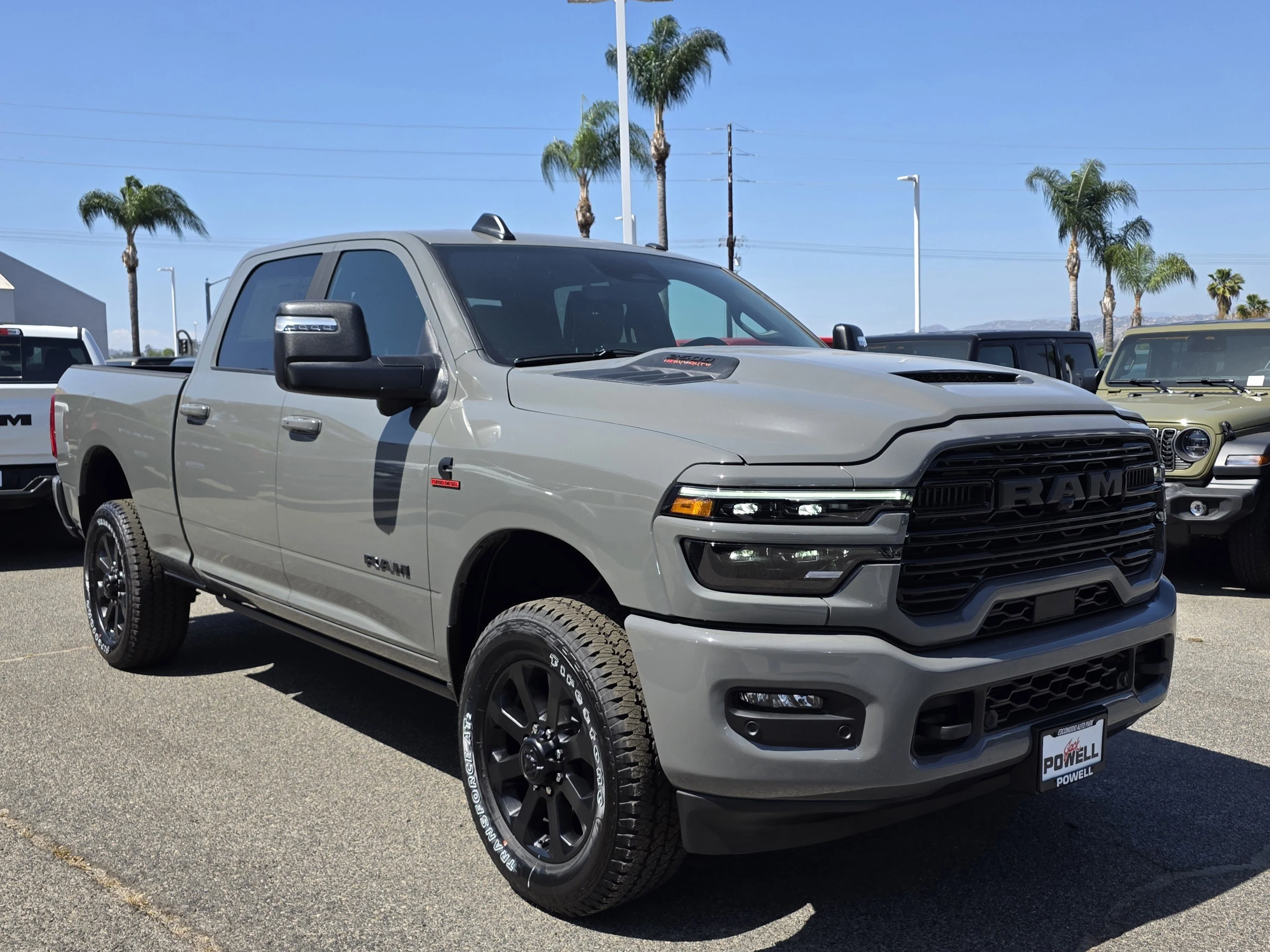 New 2026 Ceramic Gray Clearcoat RAM Laramie image 6