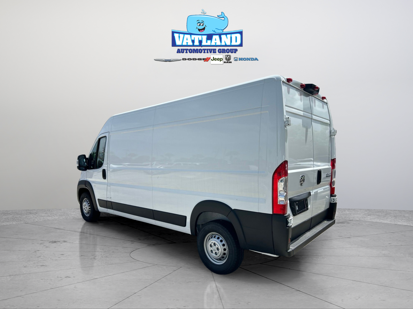 New 2026 Bright White Clearcoat RAM High Roof image 3