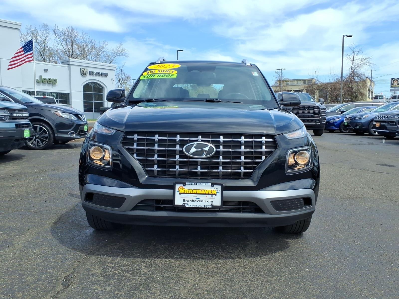 Certified 2023 Hyundai Venue SEL with VIN KMHRC8A30PU251007 for sale in Branford, CT