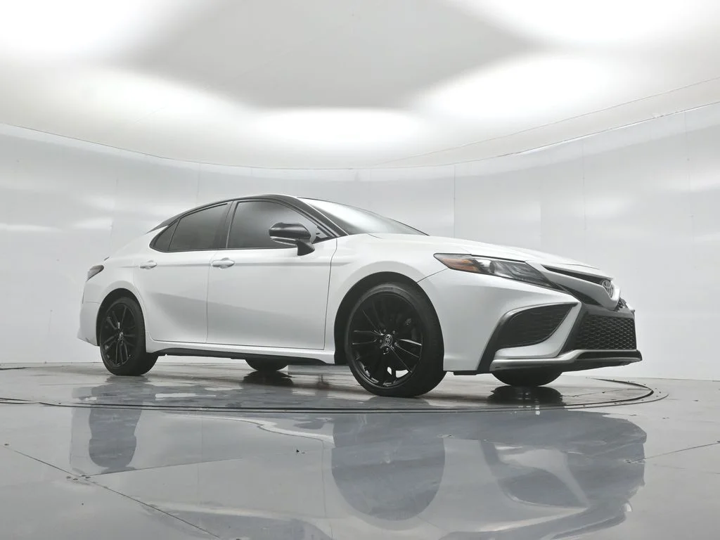 Certified Used 2021 Beige Toyota XSE image 3