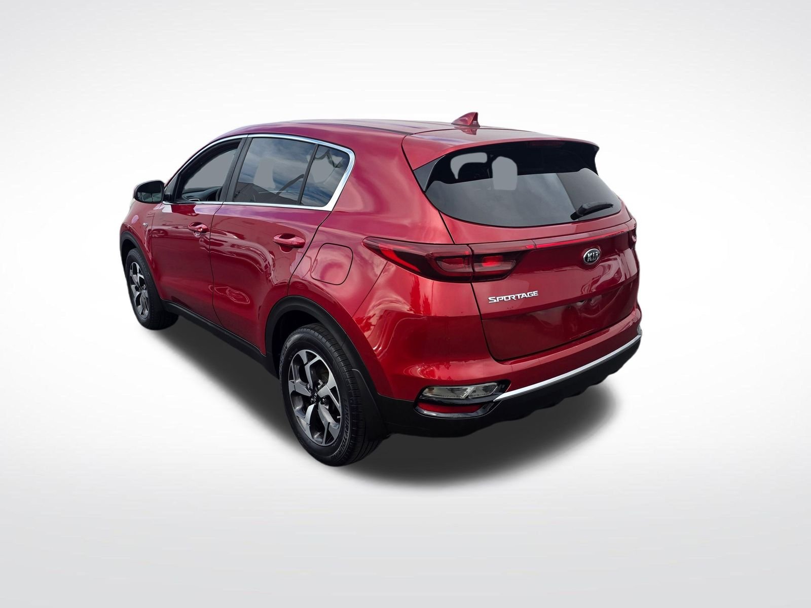 Used 2021 Hyper Red Kia LX image 7