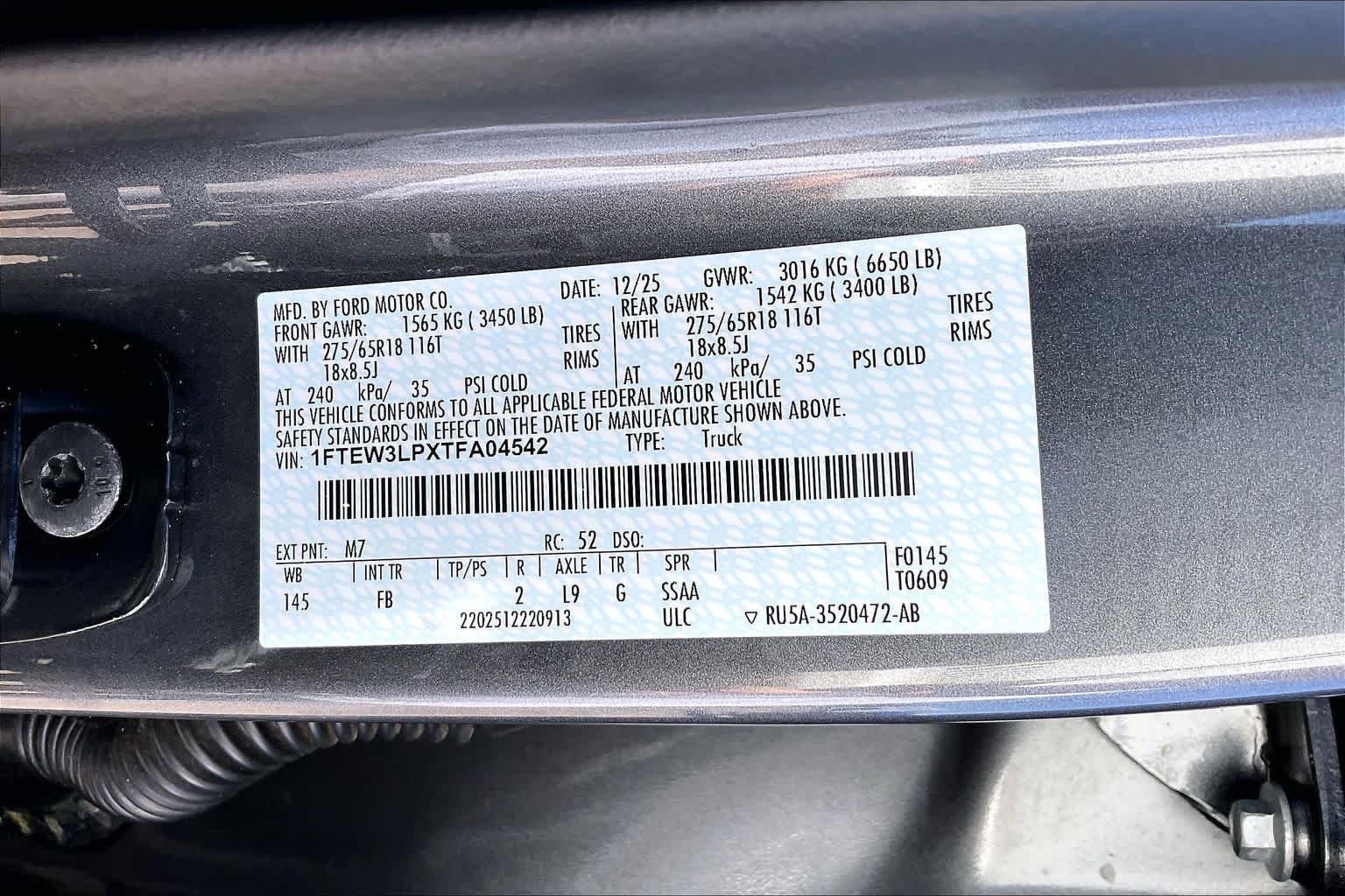 New 2026 Carbonized Gray Metallic Ford XLT image 20