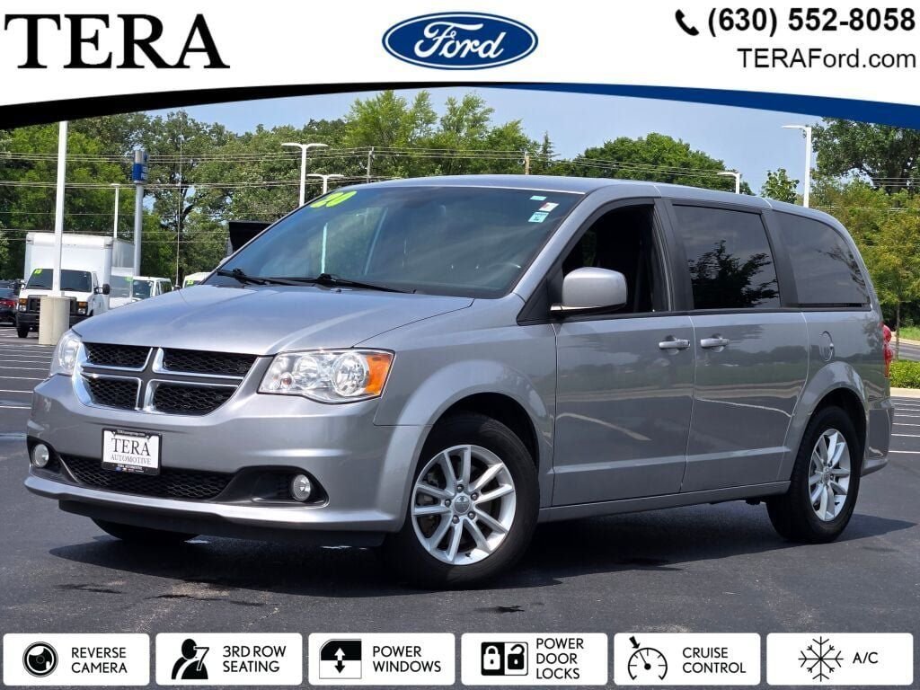 Used 2020 Billet Silver Metallic Clearcoat Dodge SE Plus image 1