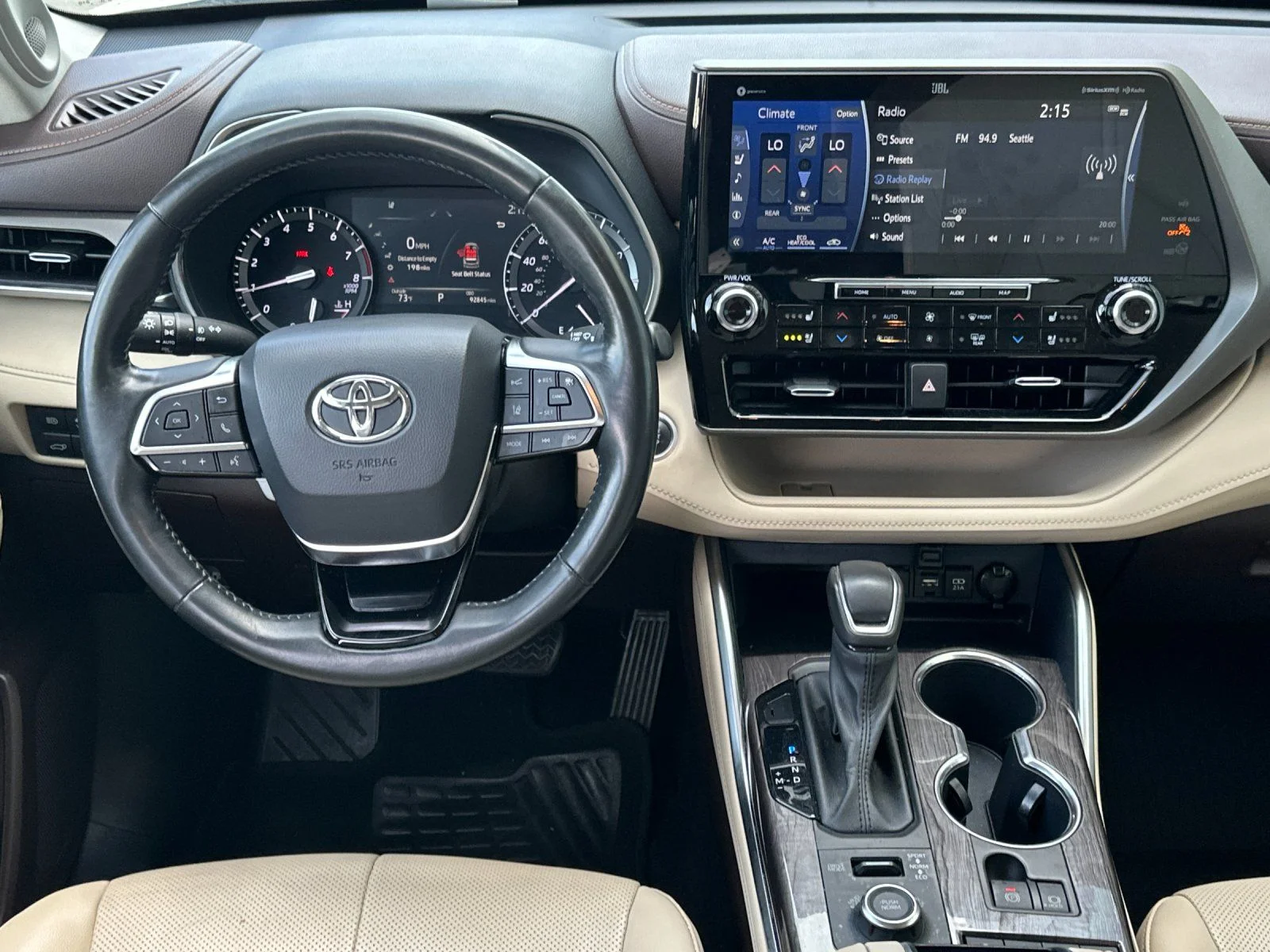 Used 2021 Blizzard Pearl Toyota Limited image 13