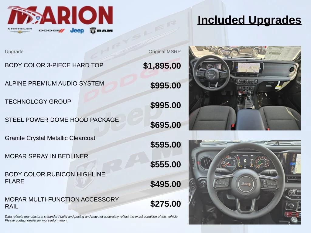 New 2026 Gray Jeep Rubicon image 9