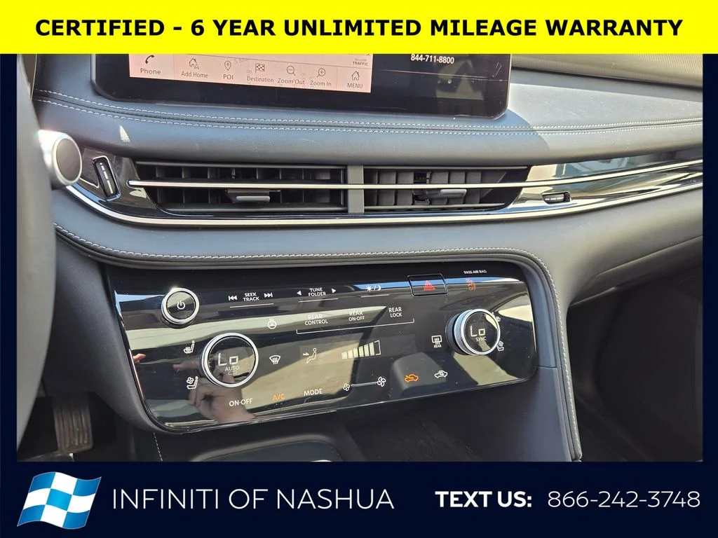 Certified Used 2023 Black INFINITI LUXE image 27