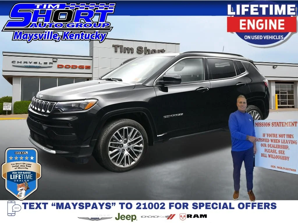 Used 2024 Black Jeep Limited image 1