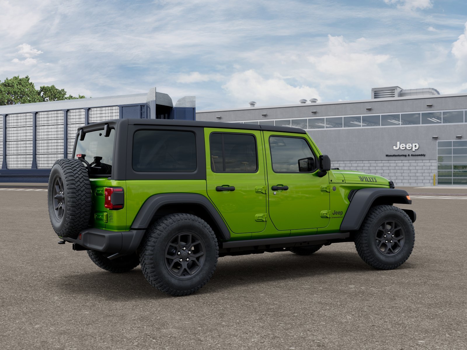 New 2026 Mojito Clear-Coat Exterior Paint Jeep Willys image 2