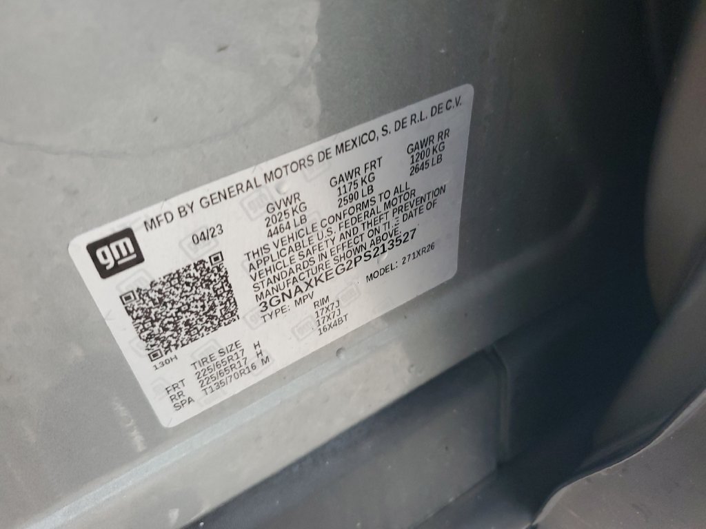Used 2023 STERLING GRAY METALLIC Chevrolet LT image 27