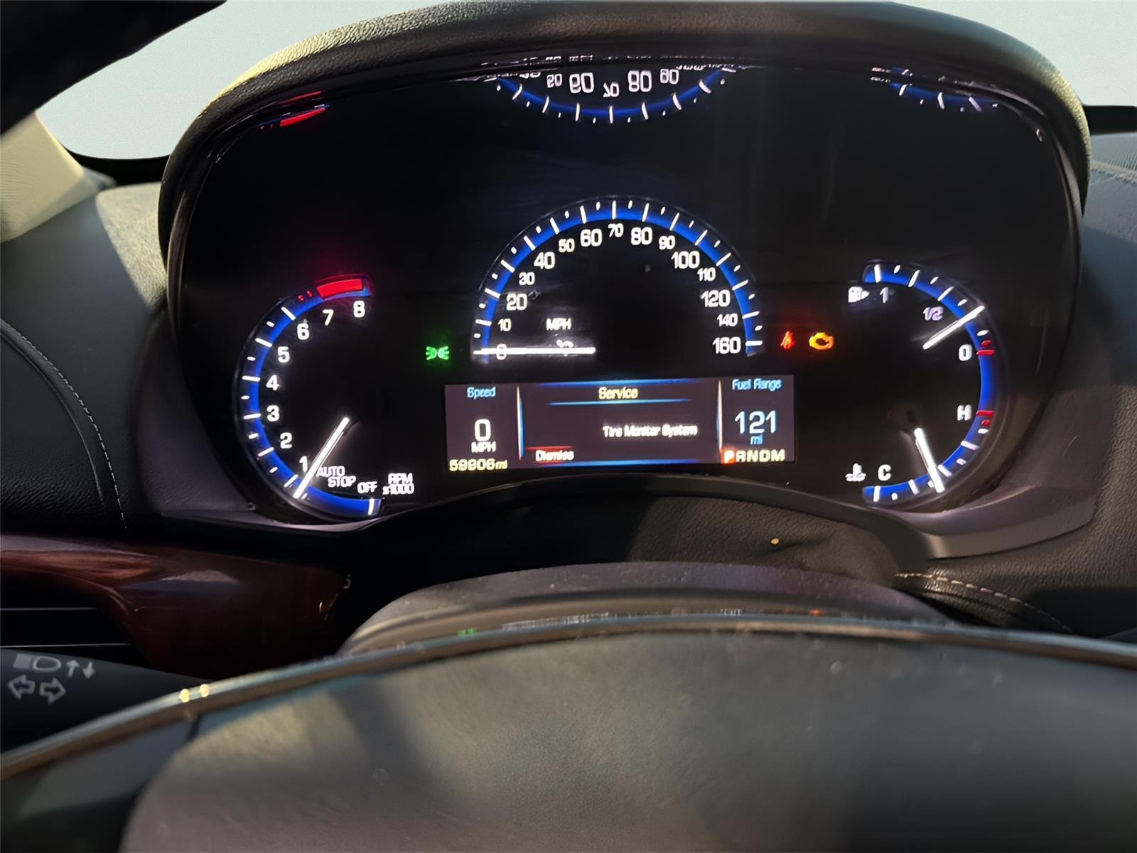 Used 2016 CRYSTAL WHITE TRICOAT Cadillac Luxury Collection AWD image 6