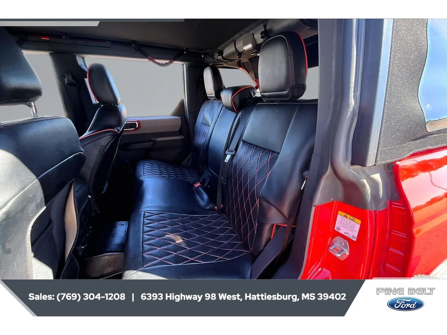 Used 2021 Race Red Ford Big Bend image 19