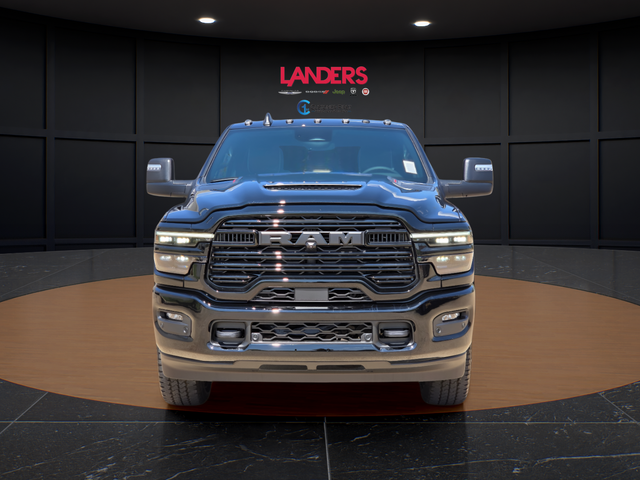 New 2027 Diamond Black Crystal Pearl-Coat Exterior Paint RAM Laramie image 4