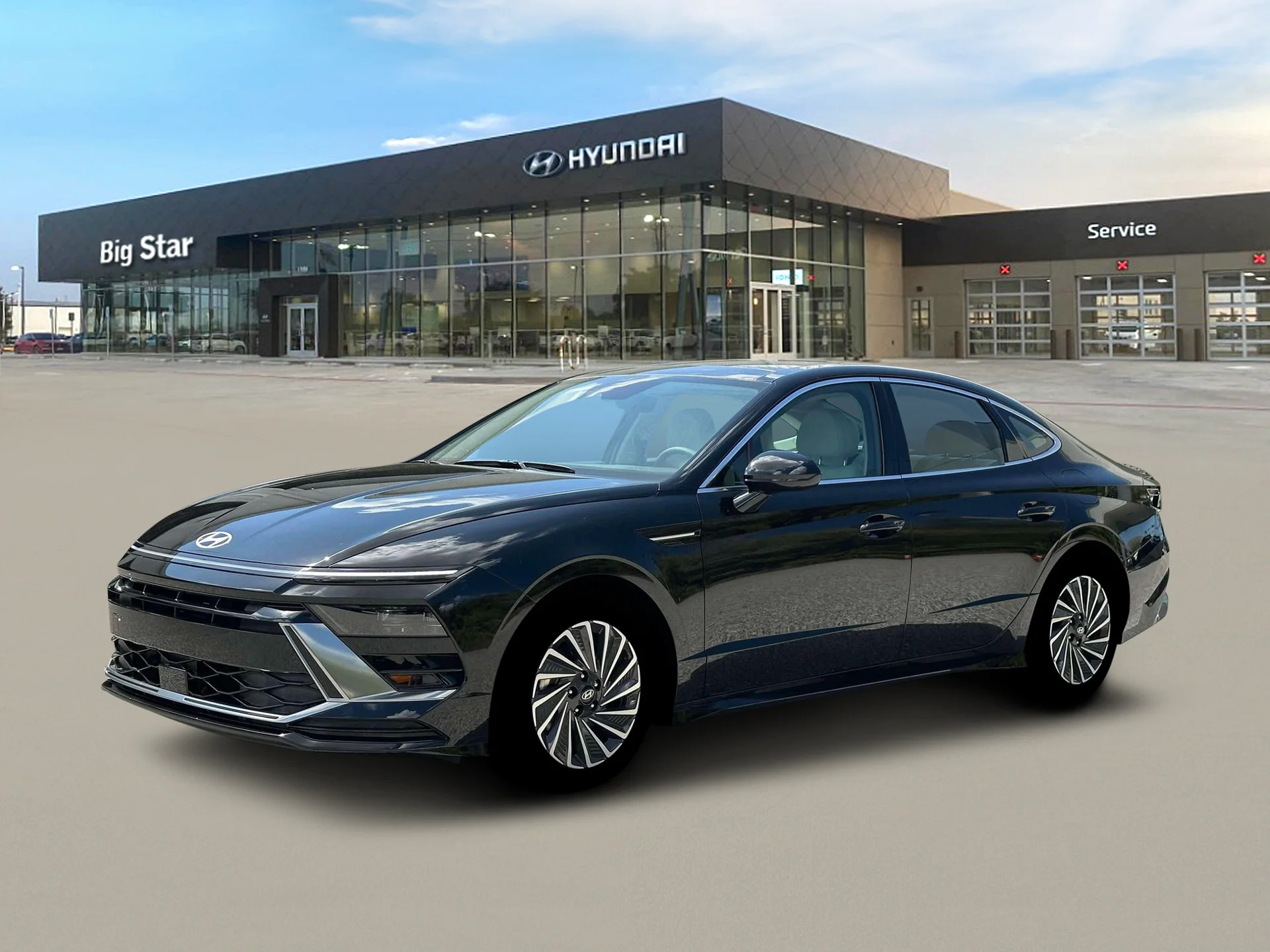 New 2026 Abyss Black Hyundai SEL image 2
