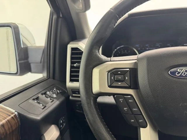 Used 2019 White Platinum Clearcoat Metallic Ford Lariat image 24
