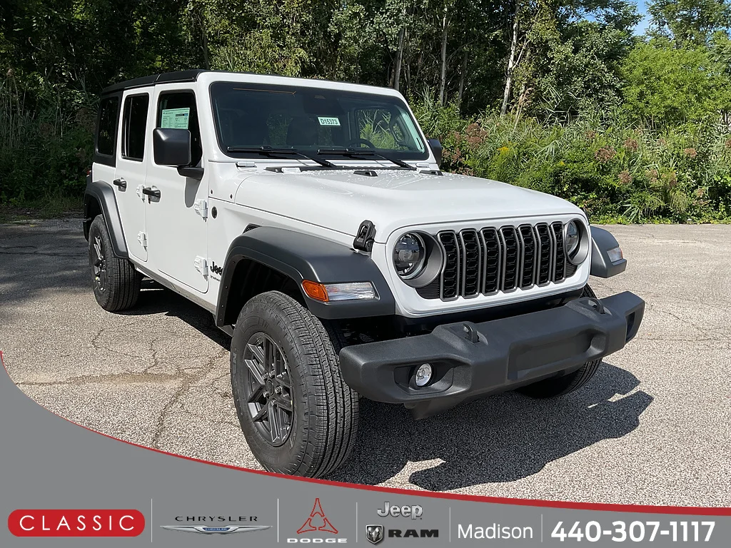 New 2027 Bright White Clearcoat Jeep Sport S image 1