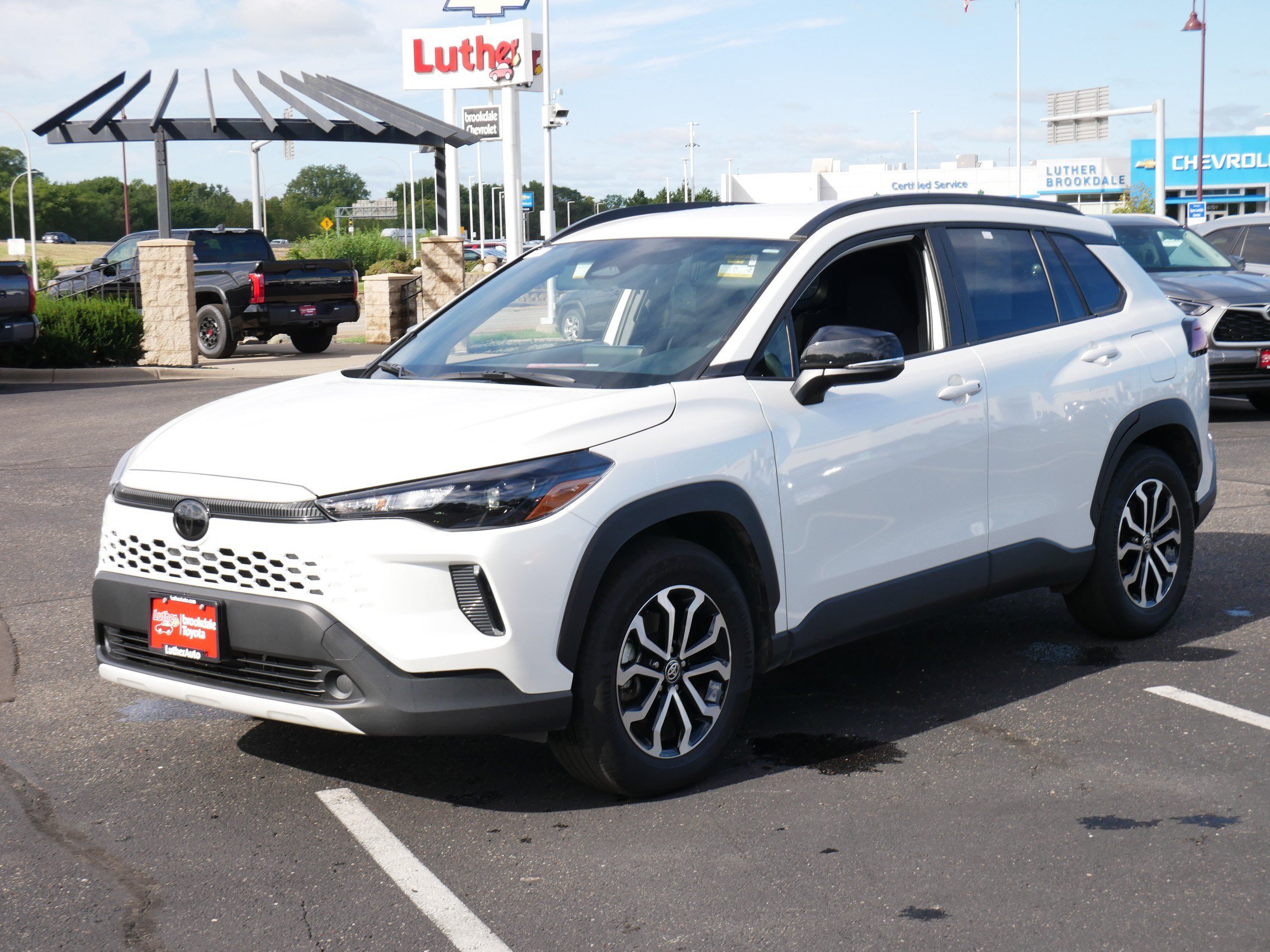 Certified Used 2026 Wind Chill Pearl Toyota Hybrid SE image 3