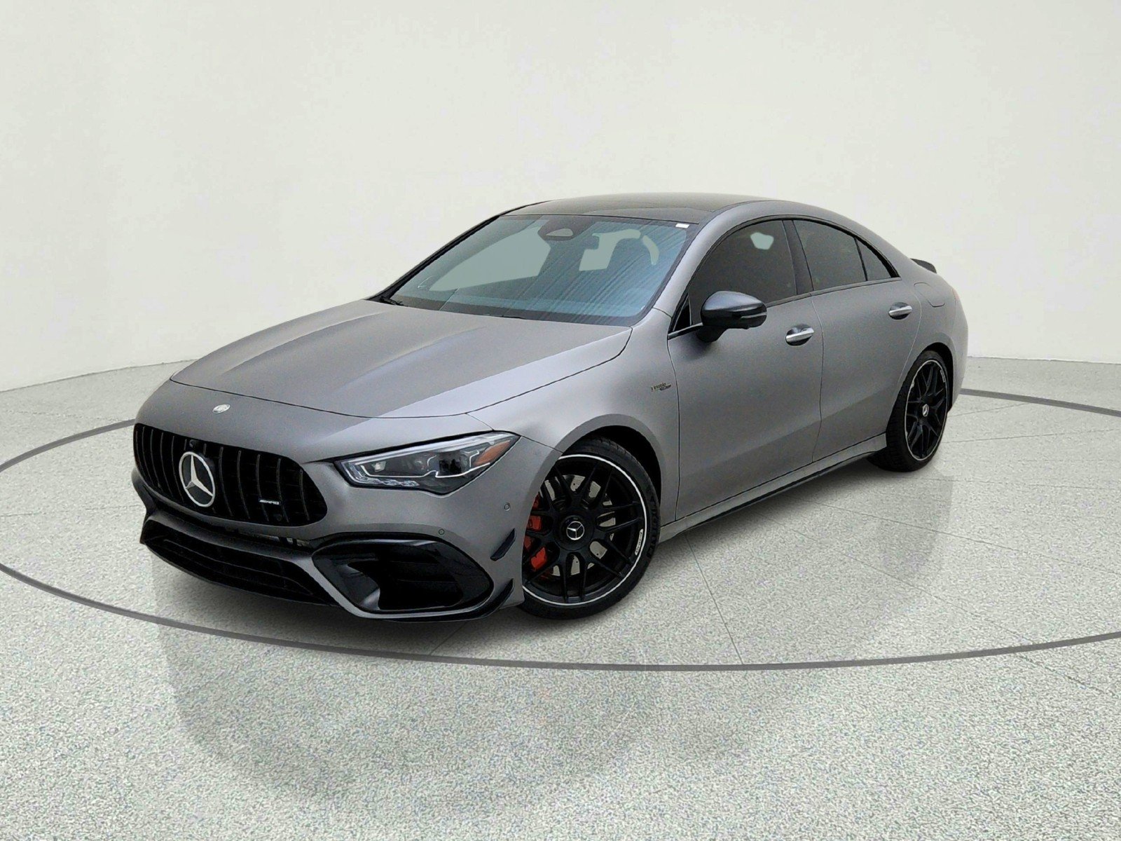Certified Used 2025 MANUFAKTUR Mountain Grey Magno Mercedes-Benz AMG® CLA 45 image 2