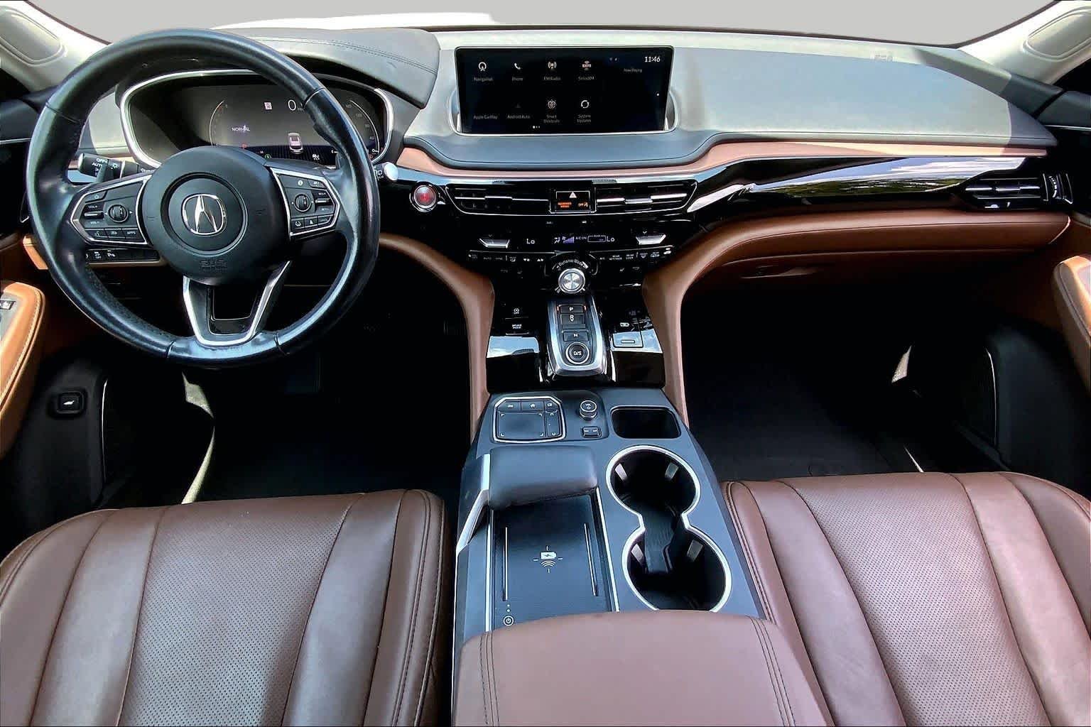Used 2024 Platinum White Pearl Acura SH-AWD TECH image 16