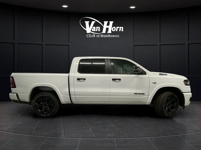 New 2026 Bright White Clear-Coat Exterior Paint RAM Big Horn/Lone Star image 2