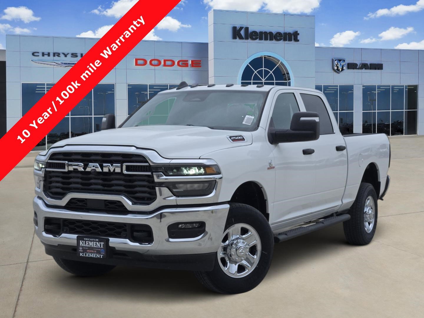 New 2026 Bright White Clear-Coat Exterior Paint RAM Tradesman image 1
