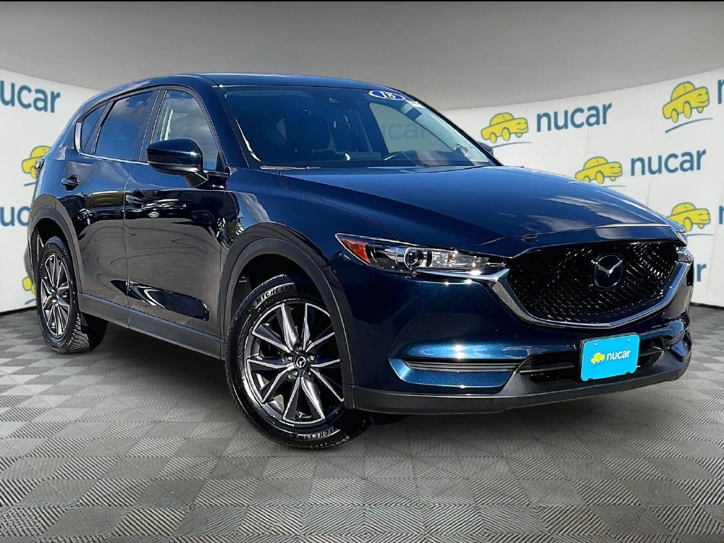 Used 2018 Blue Mazda Touring image 1