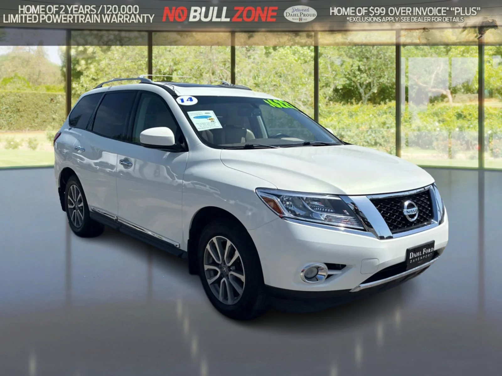 Used 2014 WHITE Nissan SL image 7