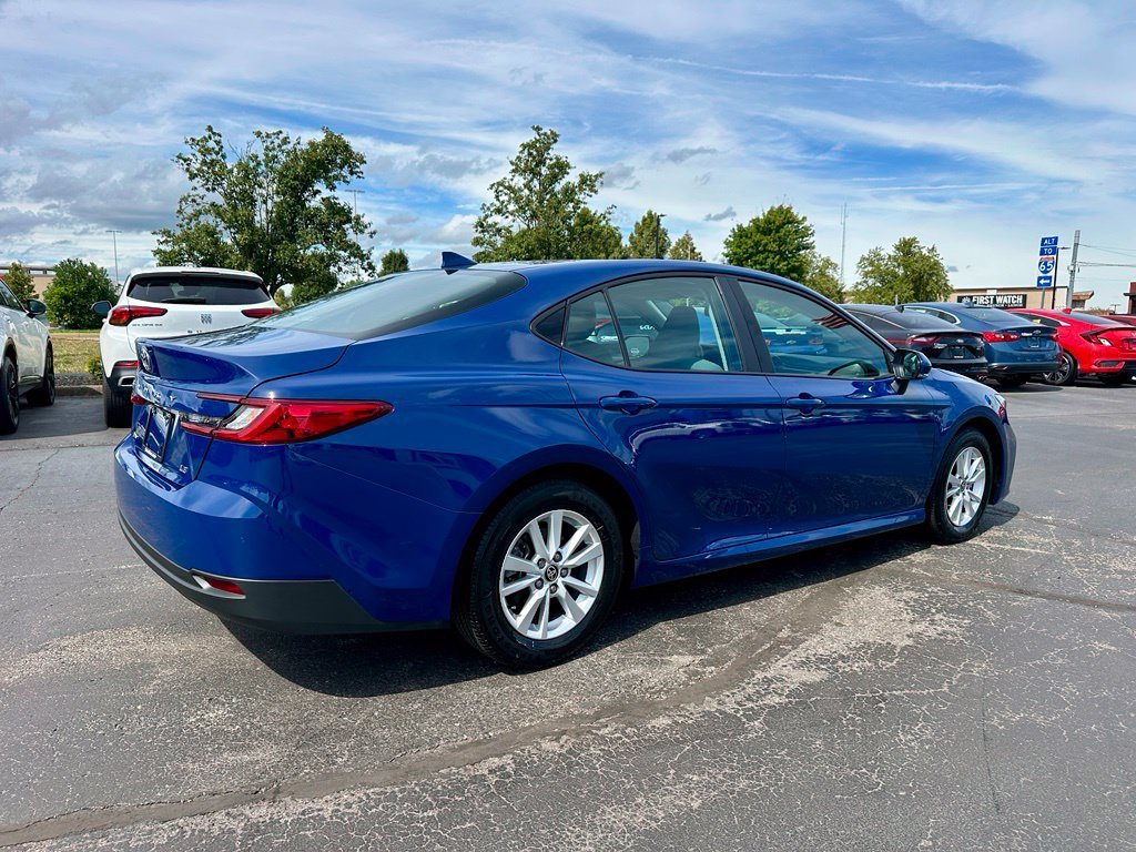 Used 2025 Blue Toyota LE image 3
