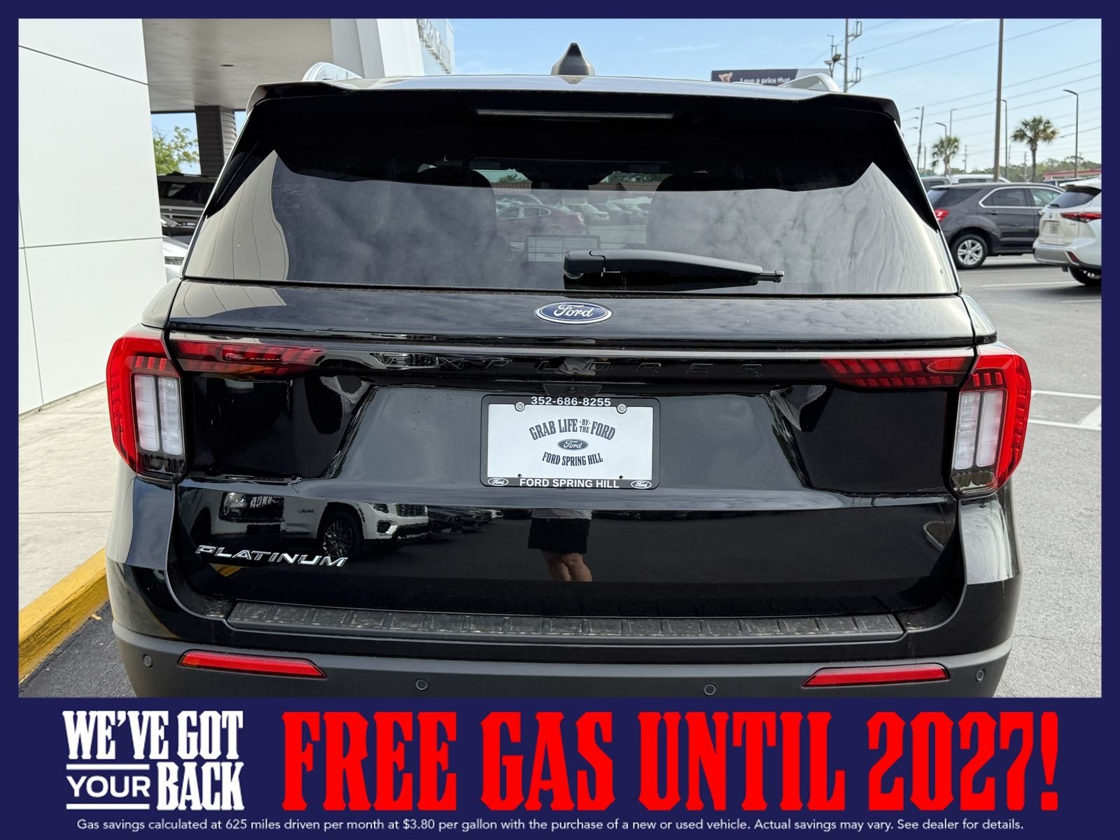 New 2026 Agate Black Metallic Ford Platinum image 6