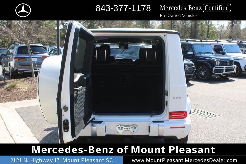 Certified Used 2022 White Mercedes-AMG G 63 AMG® image 7