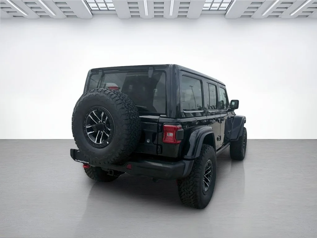 New 2026 Black Clear-Coat Exterior Paint Jeep Rubicon X image 3