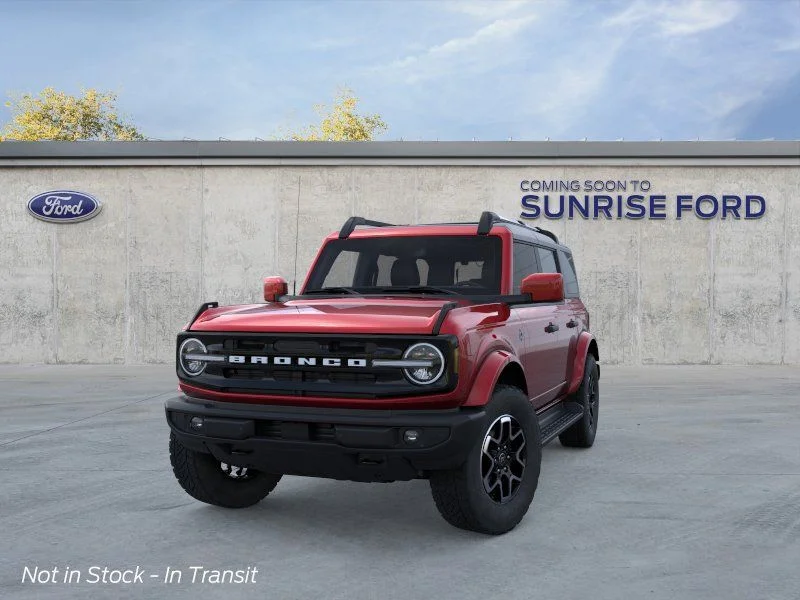 New 2026 Ruby Red Metallic Tinted Clearcoat Ford Outer Banks® image 2
