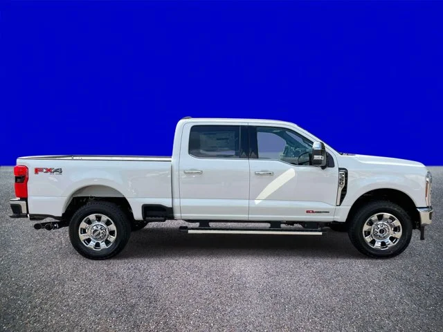 New 2027 Star White Metallic Tri-Coat Ford F-350® Lariat® image 2