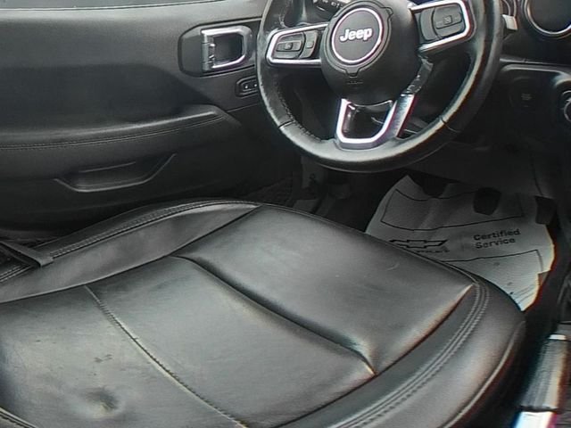 Used 2021 Gray Jeep Unlimited Sahara Altitude image 38