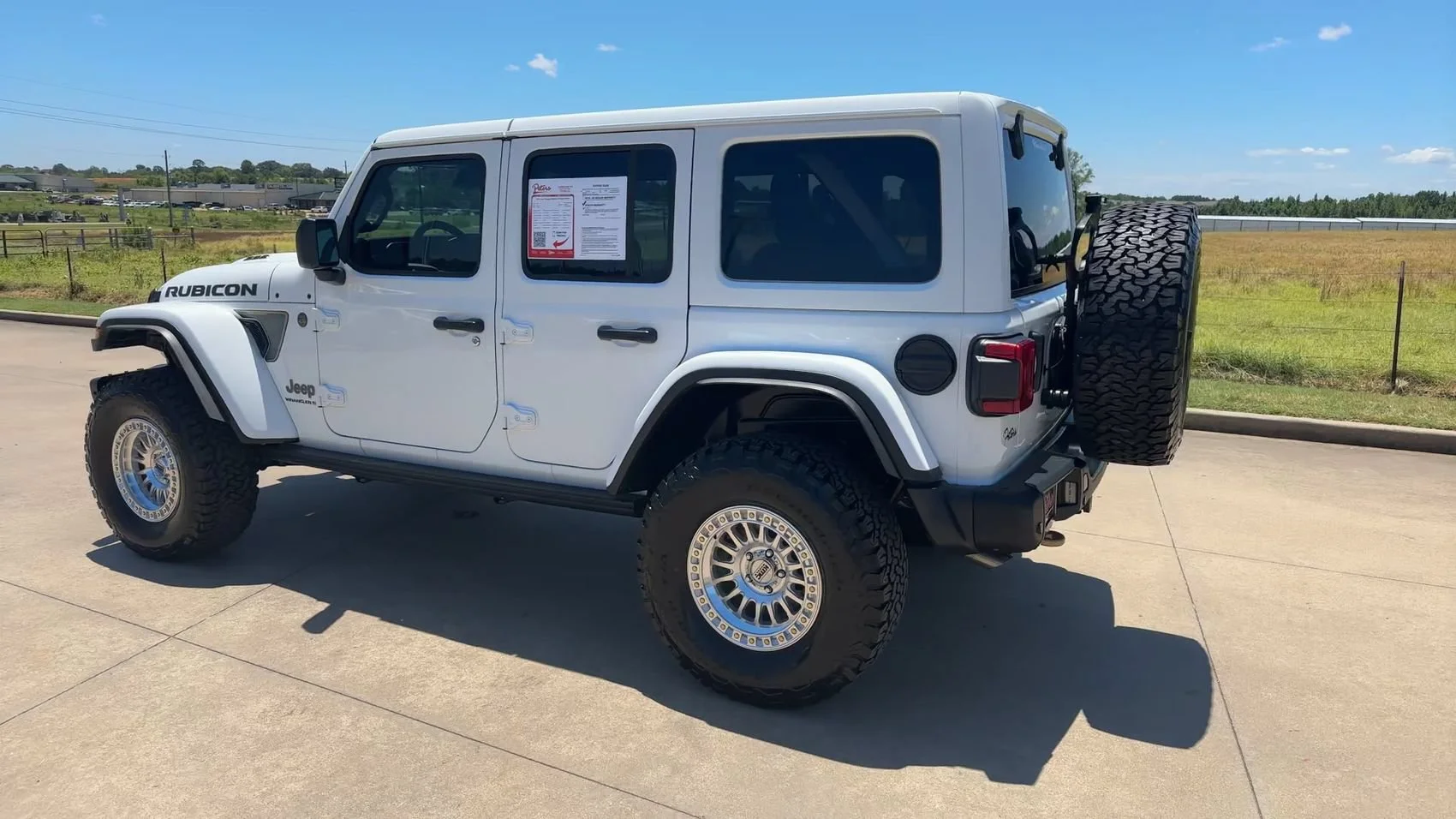 Used 2025 Bright White Clearcoat Jeep Rubicon 392 Final Edition image 5